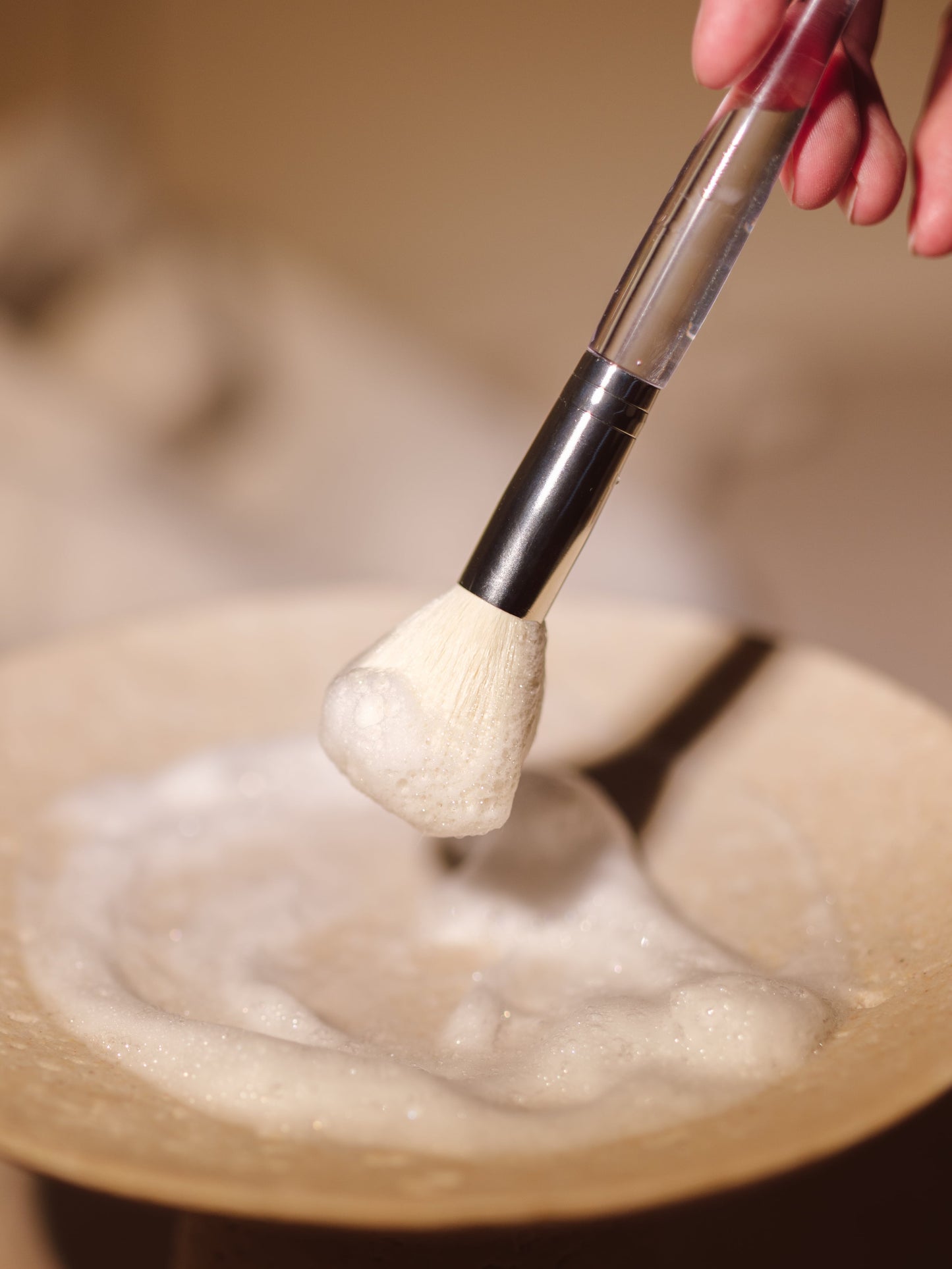 Foaming Facial Brush - M