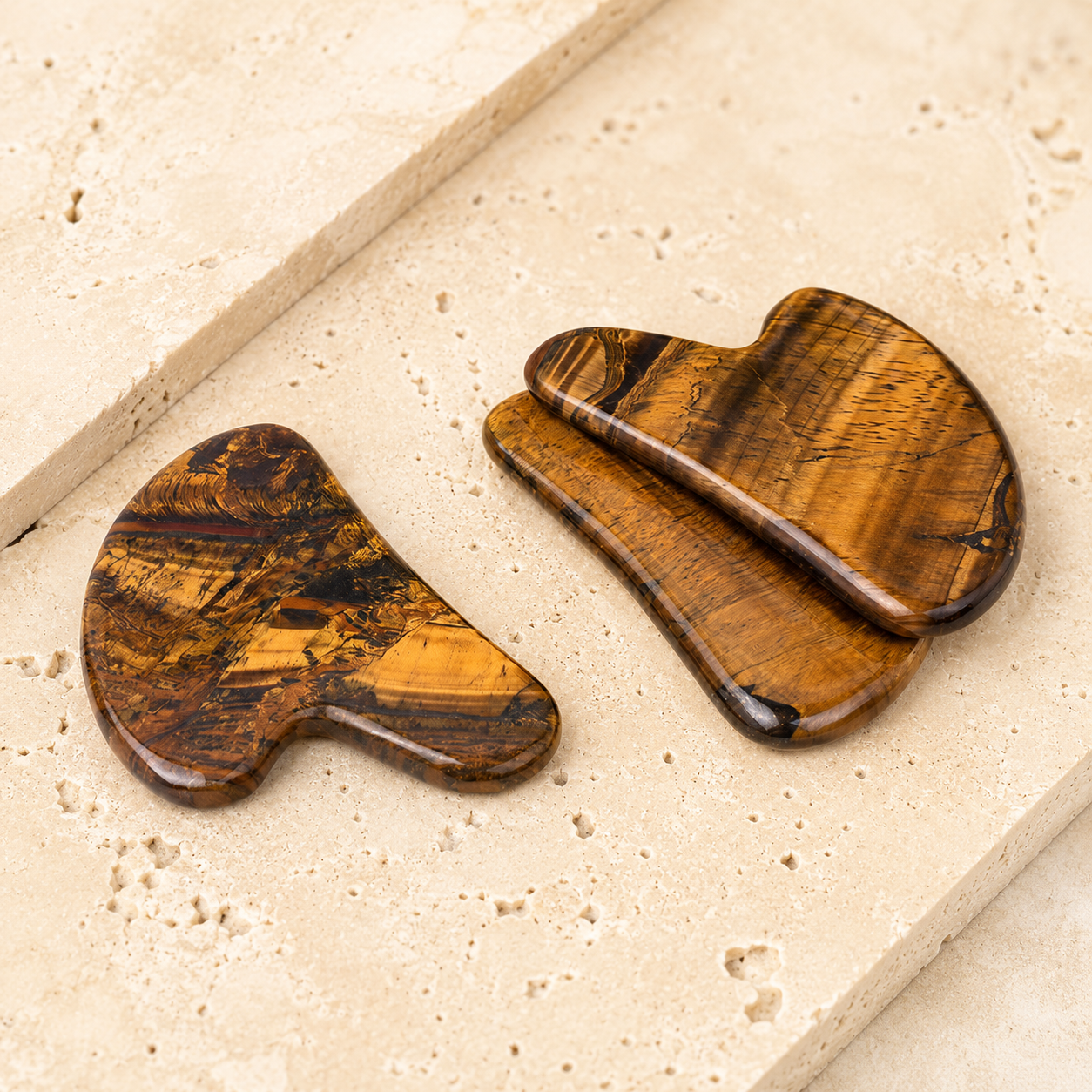 Tigers Eye Gua Sha